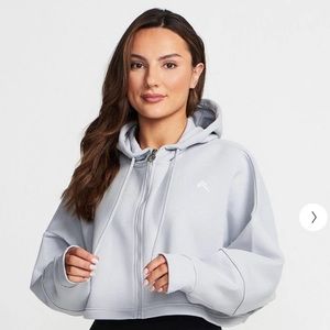 ONER Active Classic cropped zip hoodie